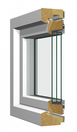 Artichouse wood+aluminium HPN 3 windows